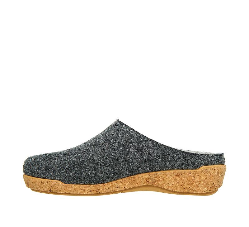 Clogsy Birkenstock Woollery Clog Damske Siva | SK 243RVD